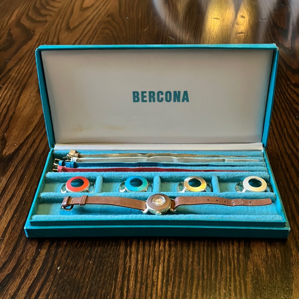 Vintage Bercona Watch Set
